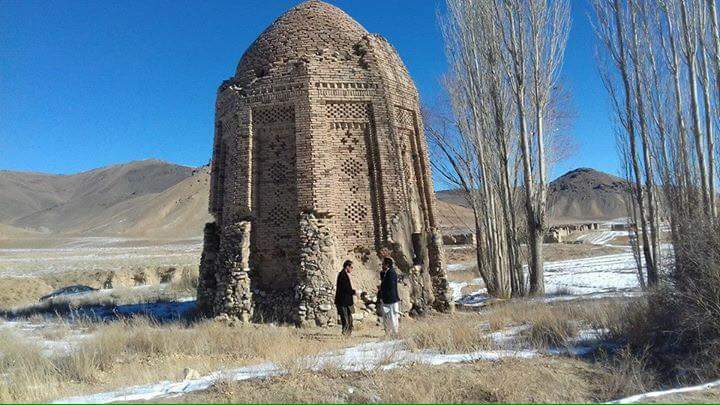 گنبد بیگم ؛ بنایی با معماری اسلامی در غزنی , افغان تراول afghantravelaf